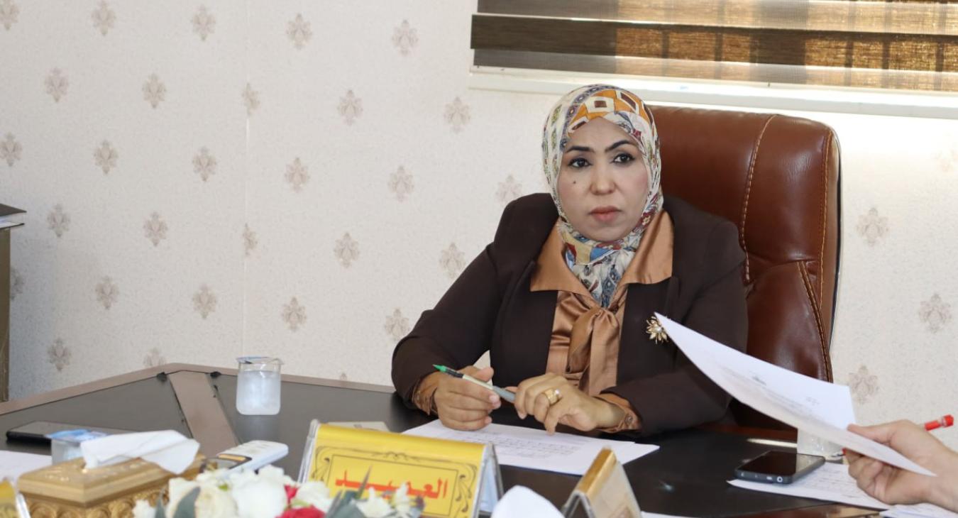The Council of the College of Veterinary Medicine at the University of Fallujah convened its first open session – part two for the academic year 2025-2026 on Wednesday, September 17, 2025, under the chairmanship of Asst. Prof. Dr. Hadeel Mohammed Fayyadh, Dean of the College, with the attendance of the esteemed council members.  The session commenced with the discussion of several academic and scientific matters, during which the council approved the final examination results of the second round for the aca