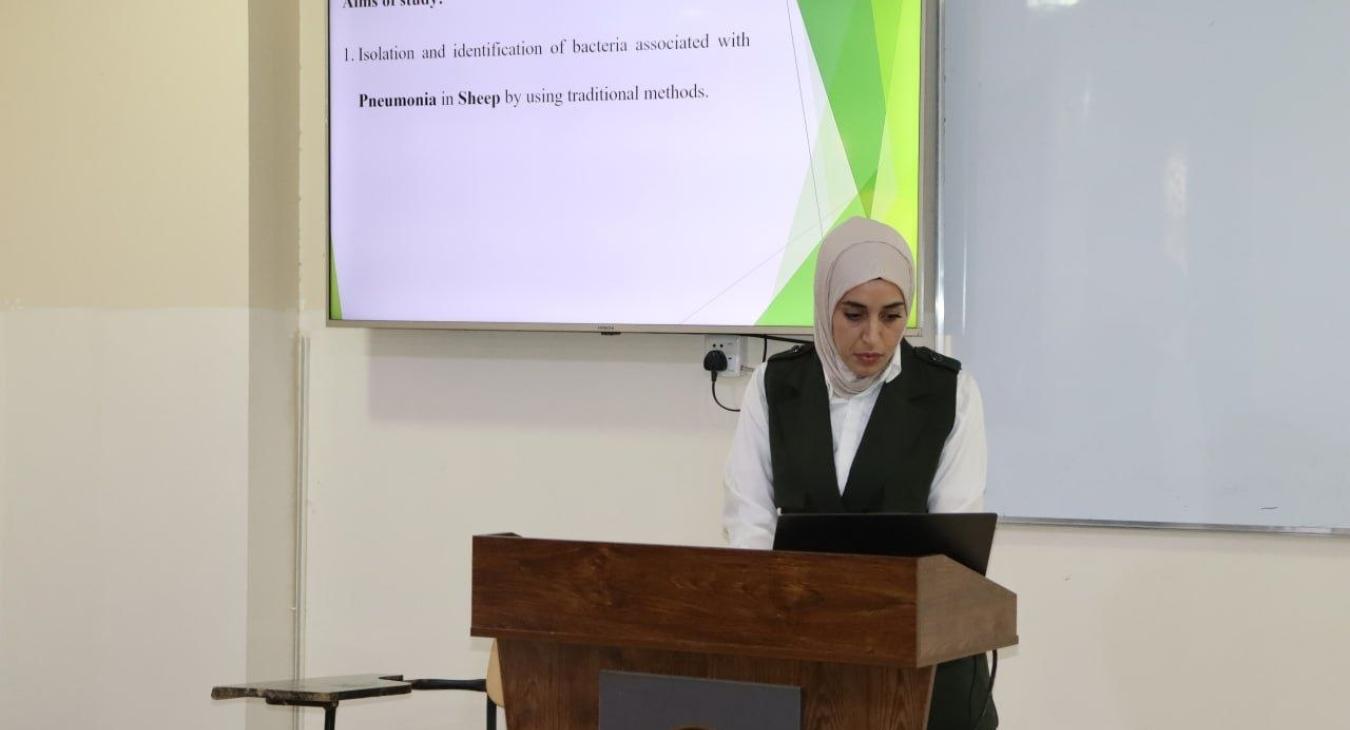 The Scientific Committees at the College of Veterinary Medicine, University of Fallujah, held meetings on Tuesday, June 23, 2026, to discuss and approve the research proposals of postgraduate (Master’s) students.  The discussions covered research projects submitted by students from the Departments of Internal Medicine and Veterinary Public Health, as well as Surgery and Theriogenology. The committees evaluated the proposals from both scientific and methodological perspectives and ensured their compliance wi