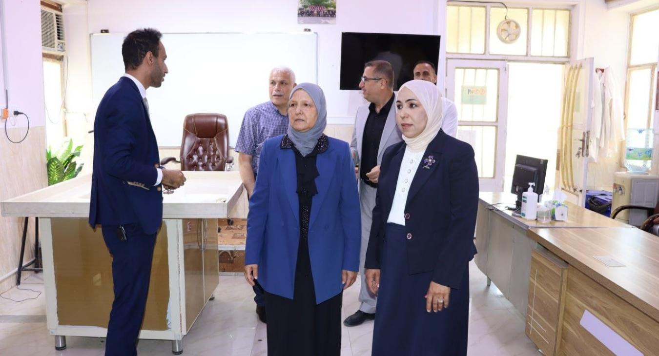 Visit of the Ministerial Committee Assigned to Evaluate the Academic Status of Veterinary Medicine Colleges to the College of Veterinary Medicine / University of Fallujah