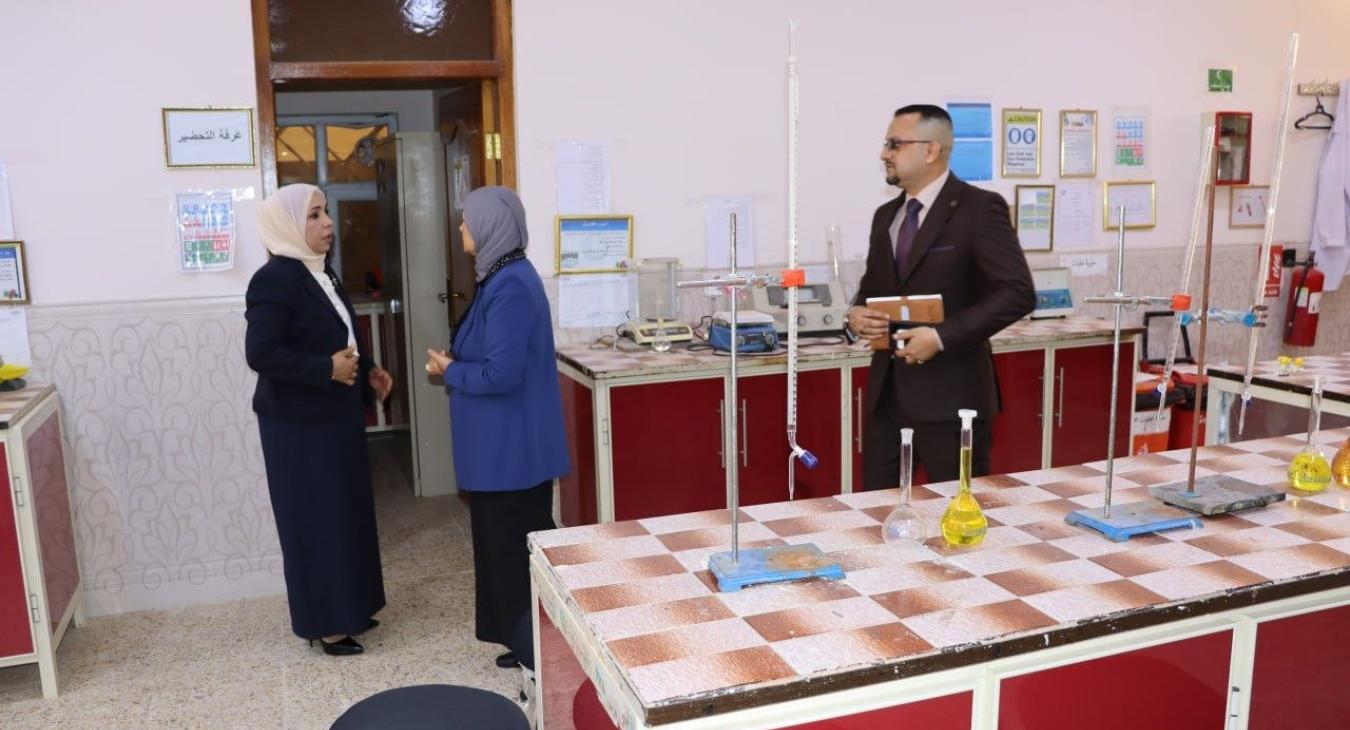 Visit of the Ministerial Committee Assigned to Evaluate the Academic Status of Veterinary Medicine Colleges to the College of Veterinary Medicine / University of Fallujah