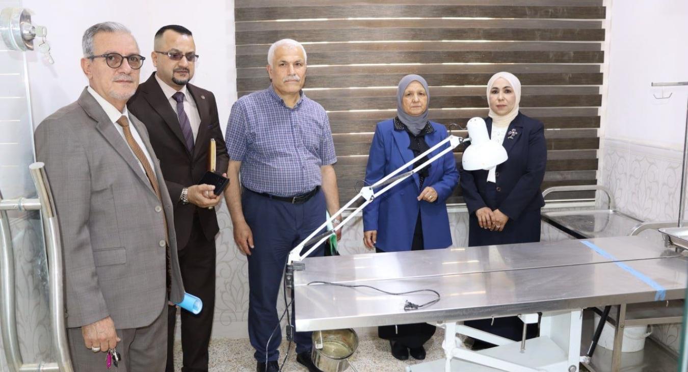 Visit of the Ministerial Committee Assigned to Evaluate the Academic Status of Veterinary Medicine Colleges to the College of Veterinary Medicine / University of Fallujah