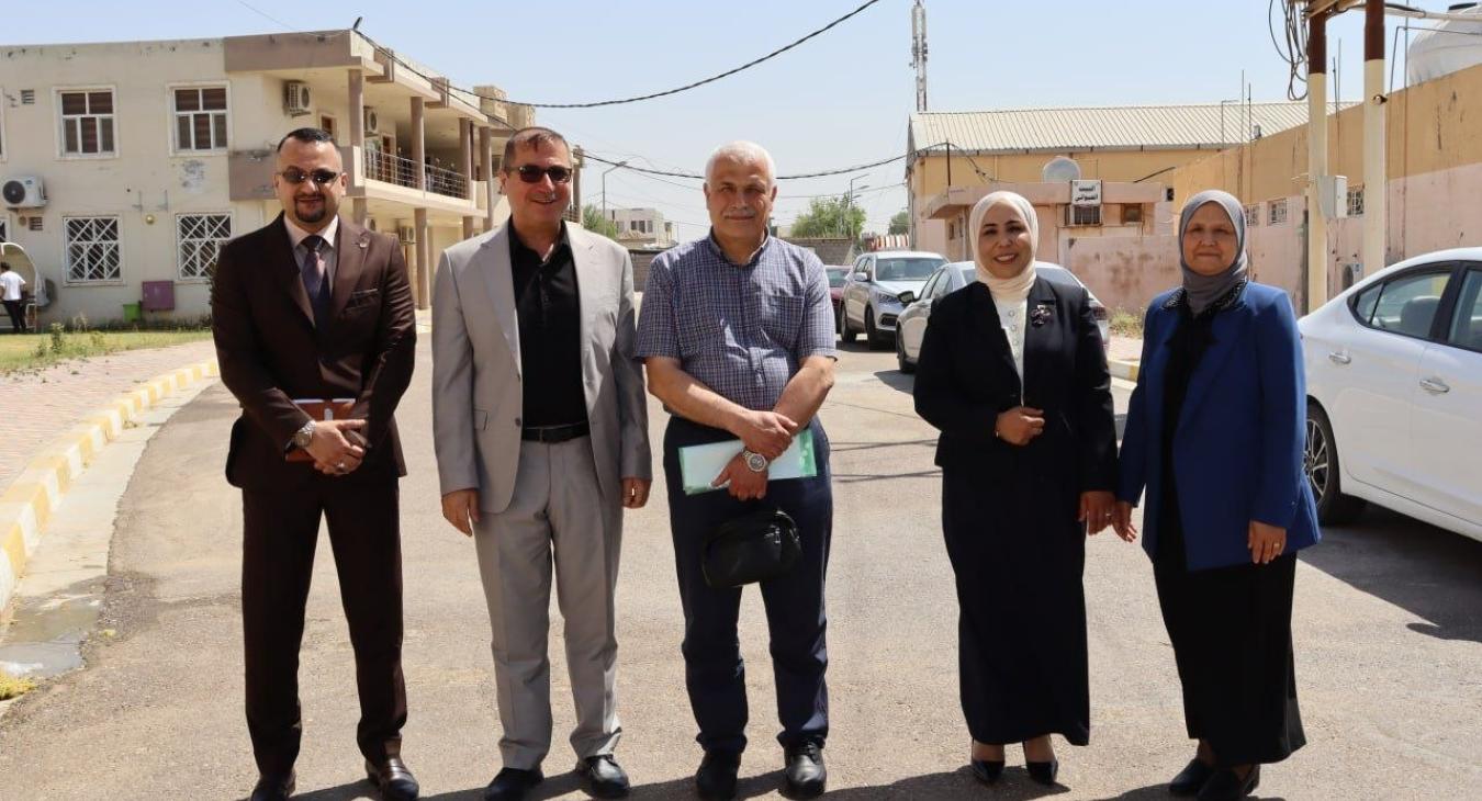 Visit of the Ministerial Committee Assigned to Evaluate the Academic Status of Veterinary Medicine Colleges to the College of Veterinary Medicine / University of Fallujah
