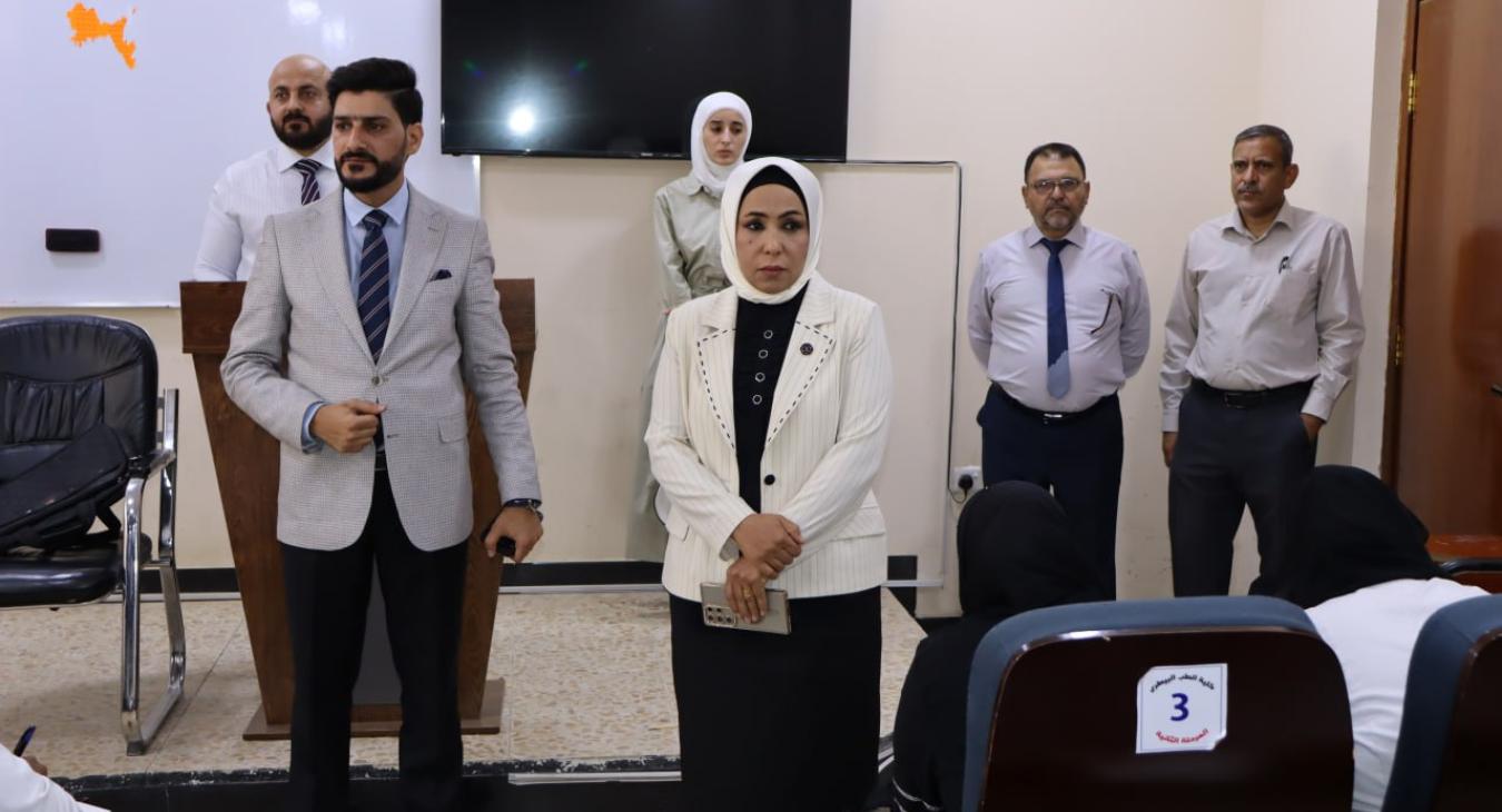 Commencement of Final Examinations (Second Round) at the College of Veterinary Medicine for the Academic Year 2024–2025