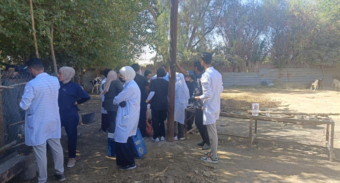 Students Conduct Field Clinic in Al-Saqlawiyah