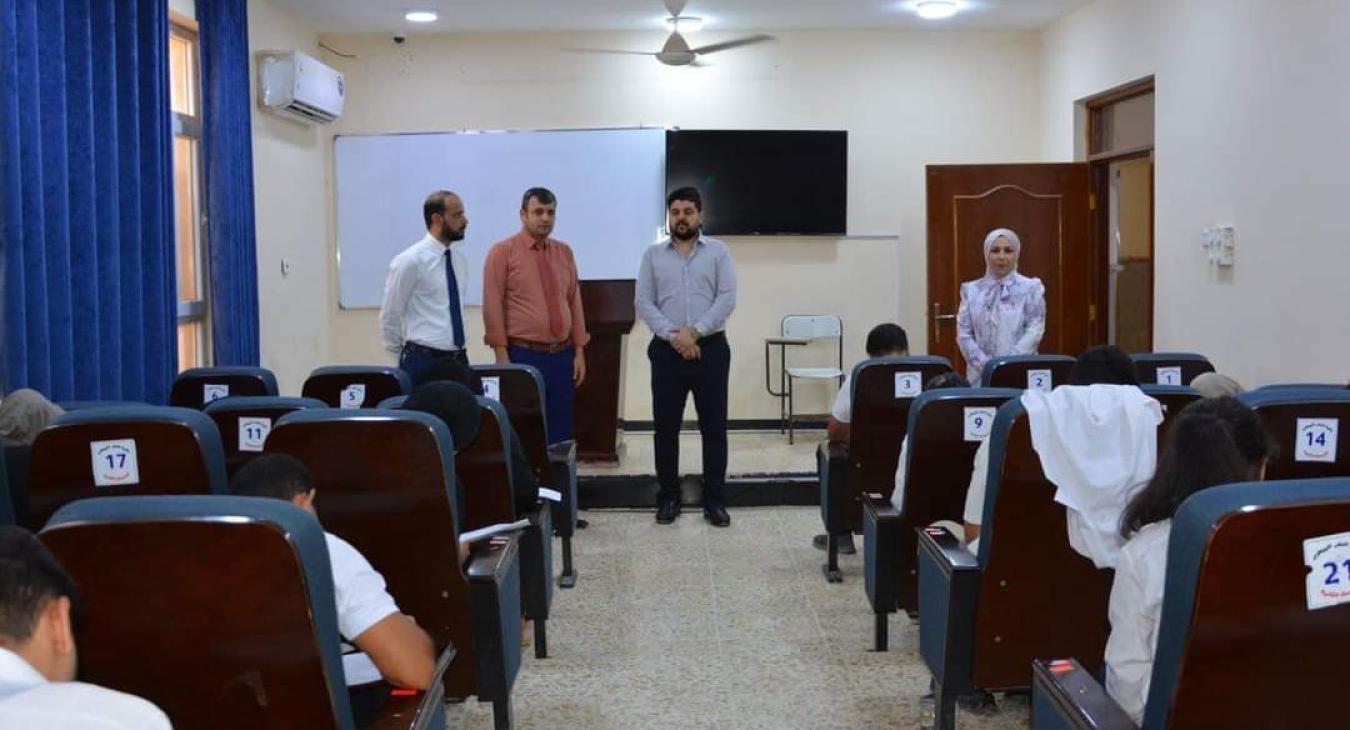 Students of the College of Veterinary Medicine continued their second-attempt examinations for the academic year 2022-2023.