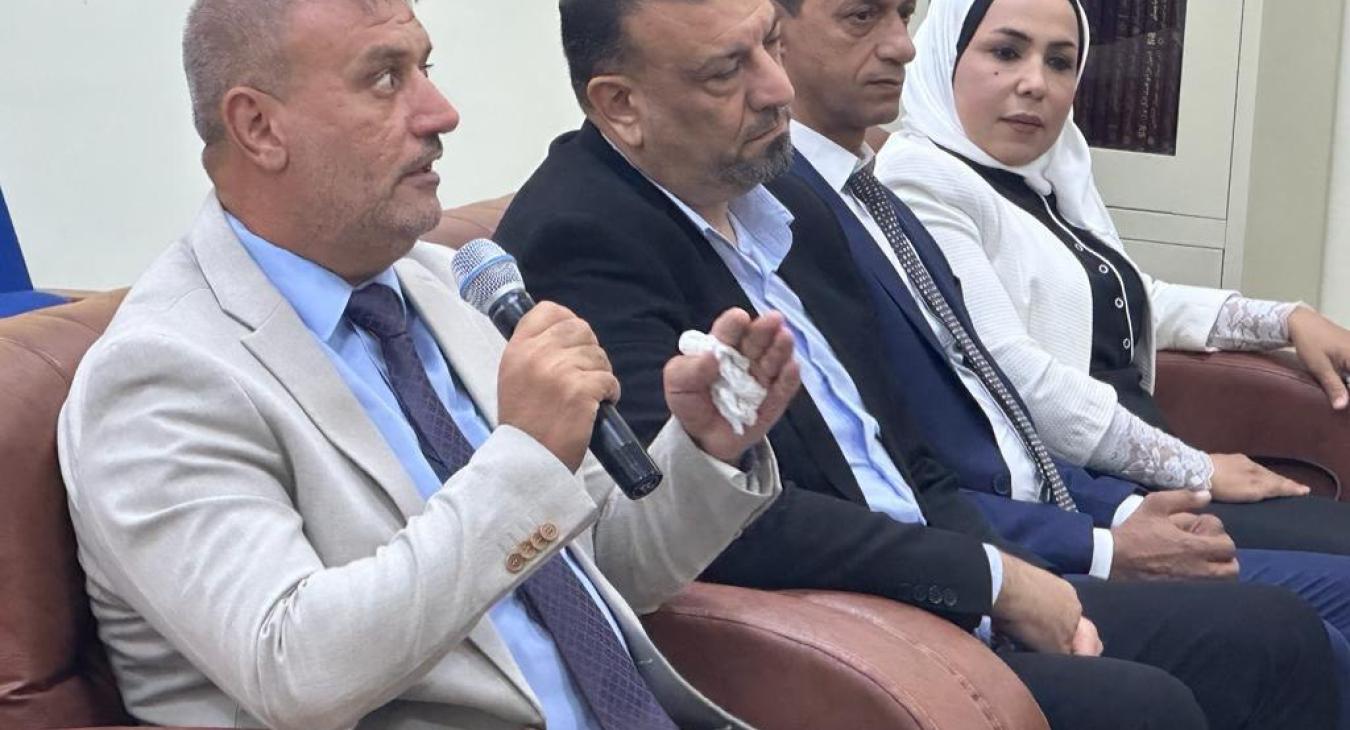 The Esteemed Dean of the College's Participation in the Crimean-Congo Hemorrhagic Fever (CCHF) Workshop.