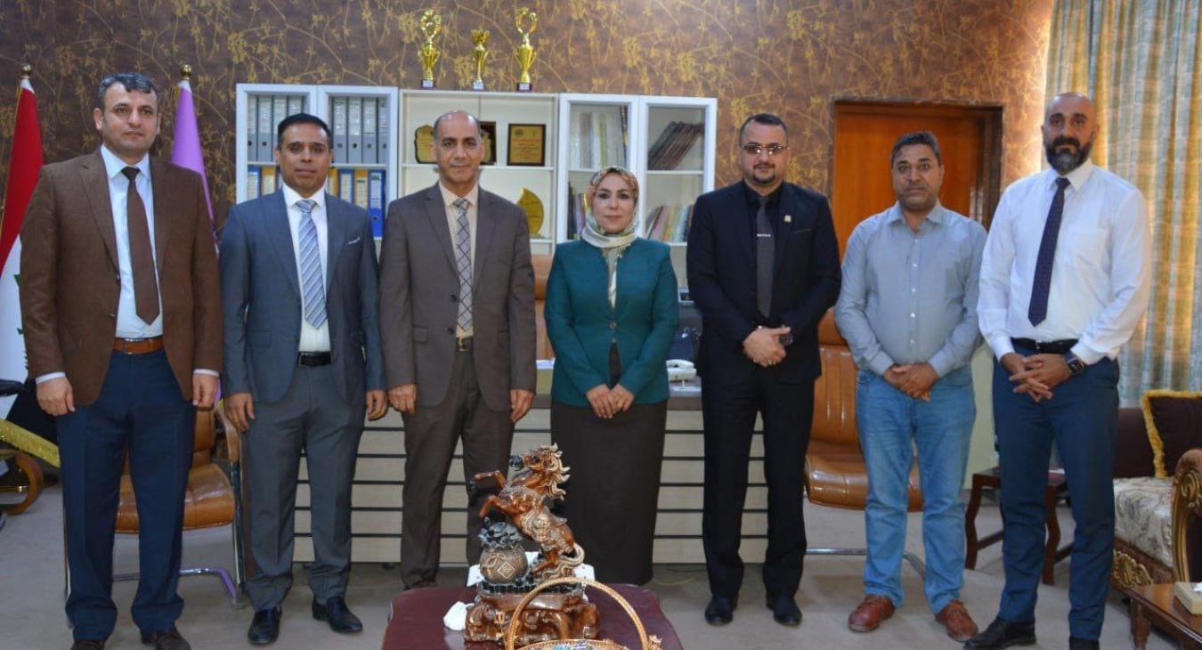 A Ministerial Committee Visits the College of Veterinary Medicine to Evaluate the Scientific and Academic Status of Veterinary Medicine Colleges.