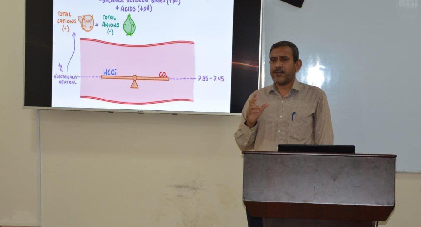 The First Seminar Titled "The Role of the Kidneys in Acid-Base Balance