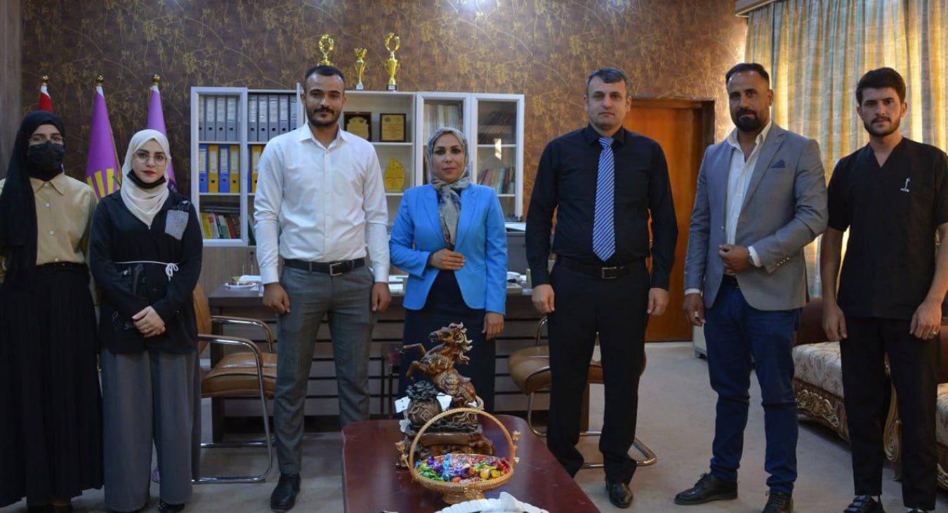 Al-Nabdh International Foundation Holds a Workshop in Collaboration with the University of Fallujah - College of Veterinary Medicine, Entitled "Fundamentals of Lifesaving.