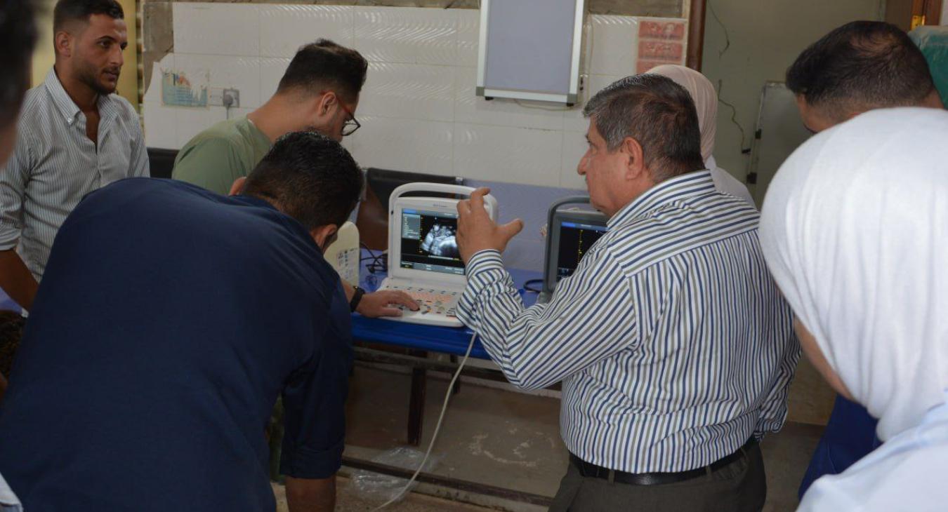 The Rehabilitation, Employment, and Follow-up Unit Holds a Training Course Entitled "Ultrasound and Its Applications in the Veterinary Field."