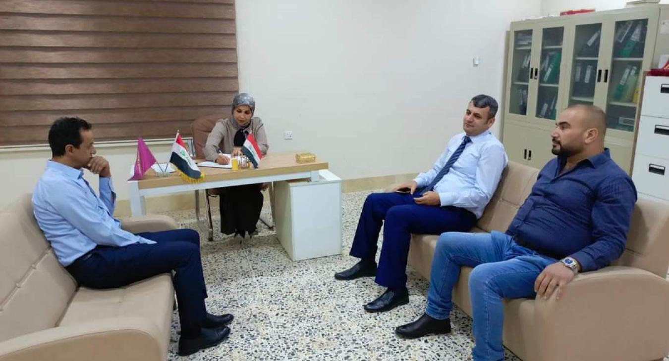 The Dean of the College Visits the Male Students' Dormitories.