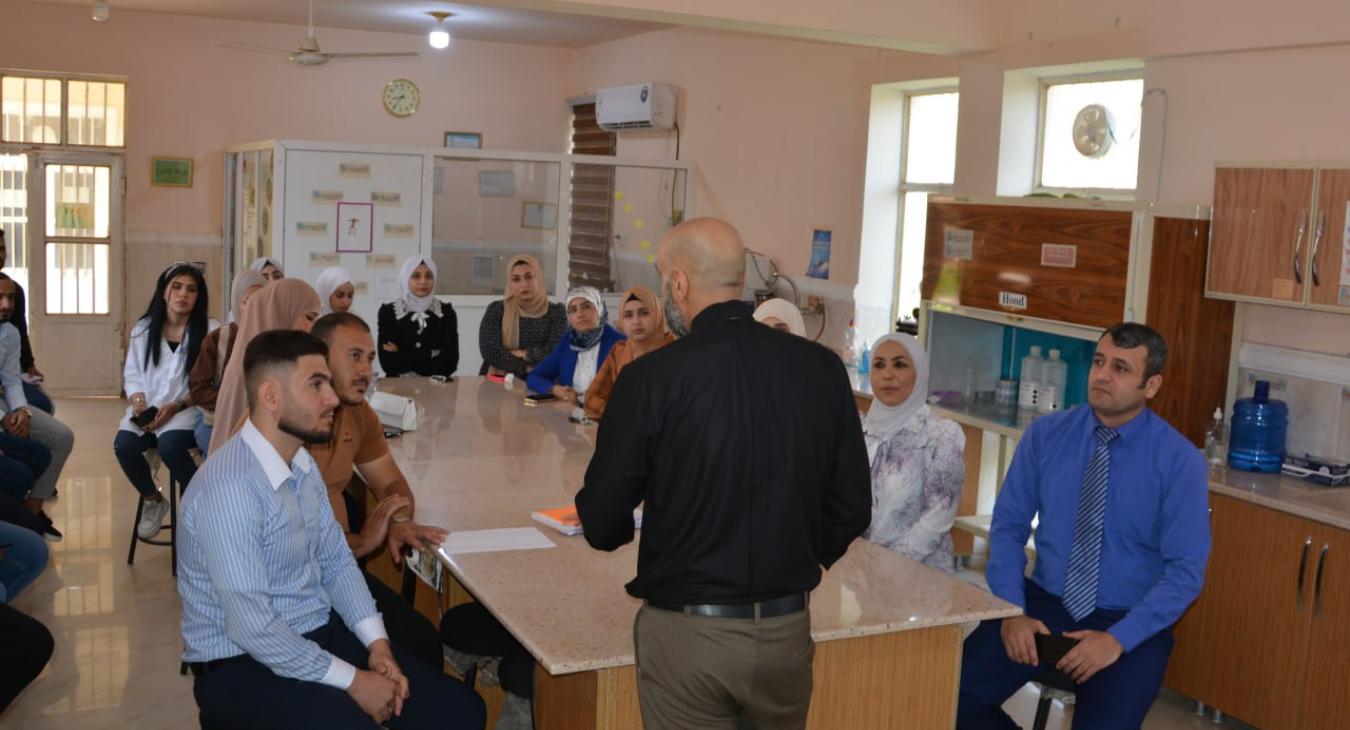 The Rehabilitation, Employment, and Follow-up Unit Holds a Training Course Entitled "Pathological Tissue Samples and How to Handle Them."