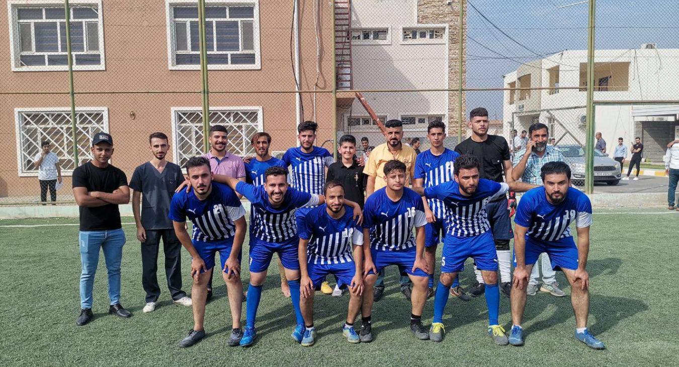 The College of Veterinary Medicine team defeated its counterpart from the College of Medicine on penalties.