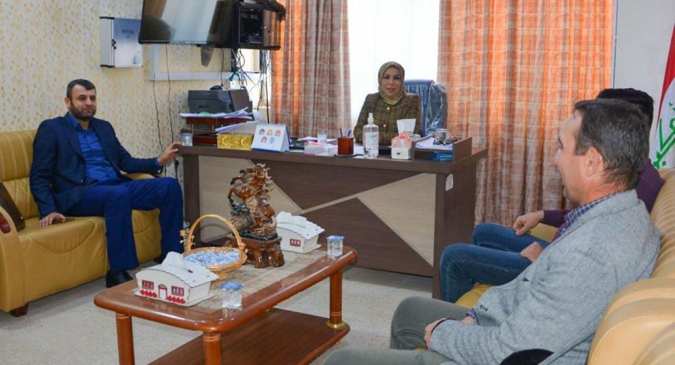 Joint scientific cooperation between the College of Veterinary Medicine at the University of Baghdad and the College of Veterinary Medicine at the University of Fallujah