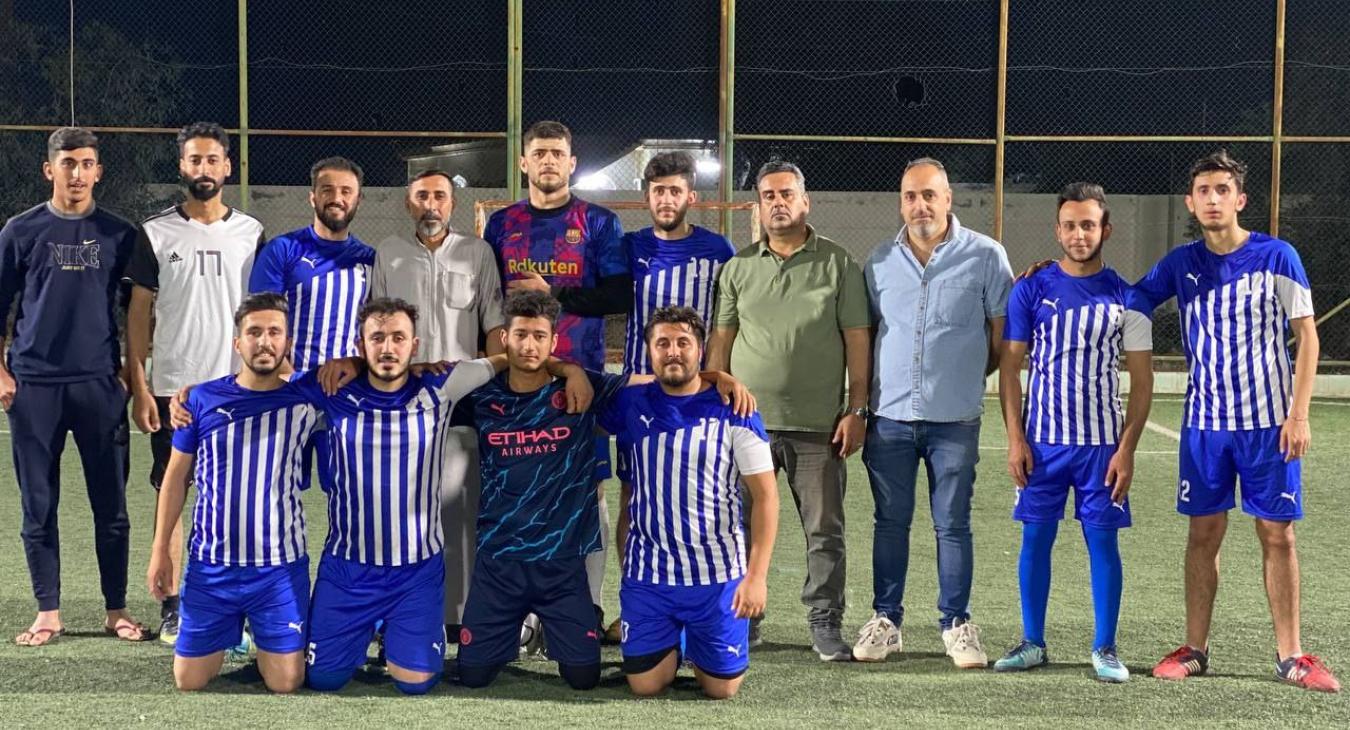 The Faculty of Veterinary Medicine team defeated its counterpart, the Faculty of Applied Sciences team, in the University President's Cup for five-a-side football.