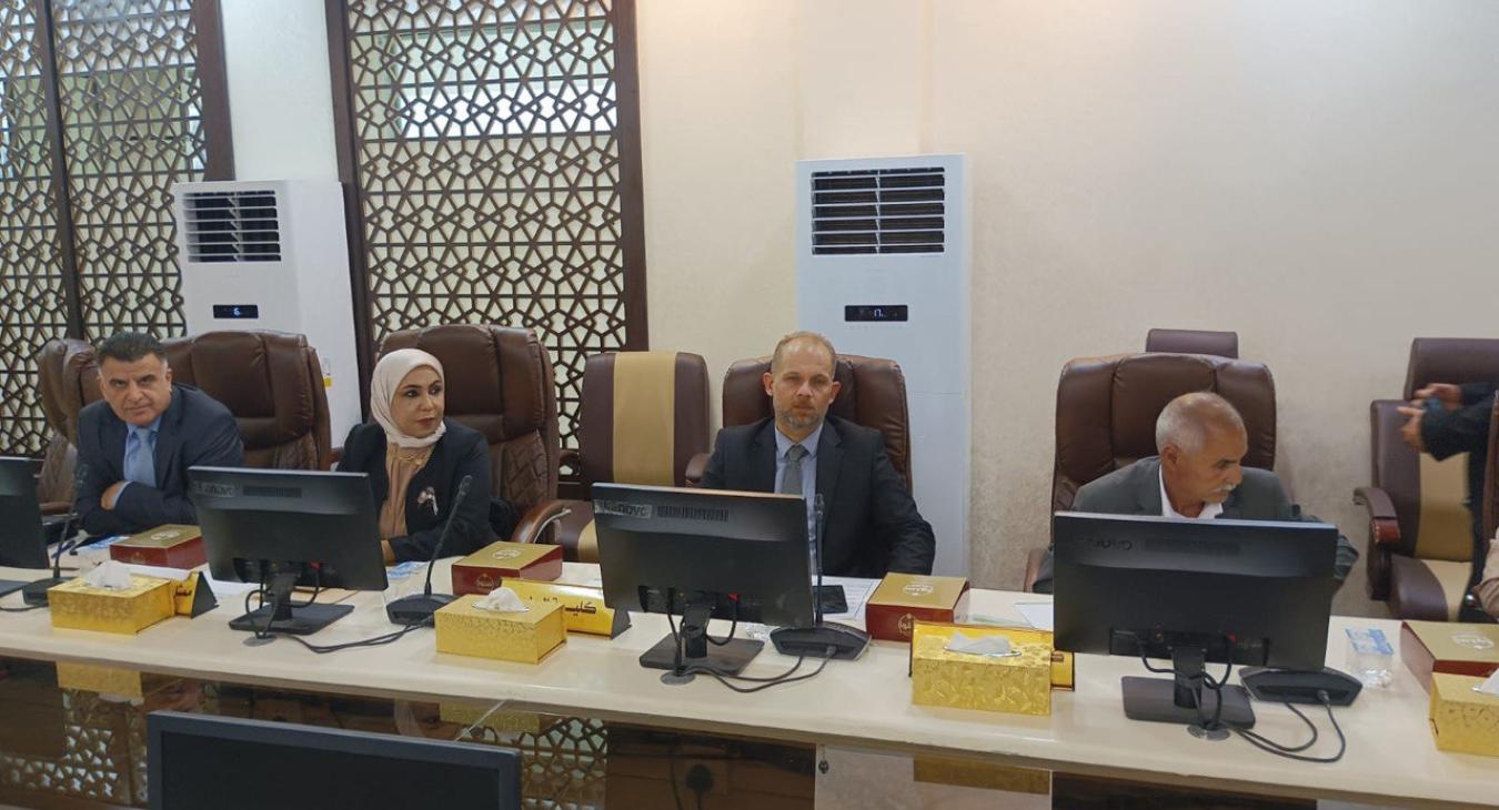 The Dean of the College attends the meeting of the Deans Committee of Veterinary Medicine Faculties