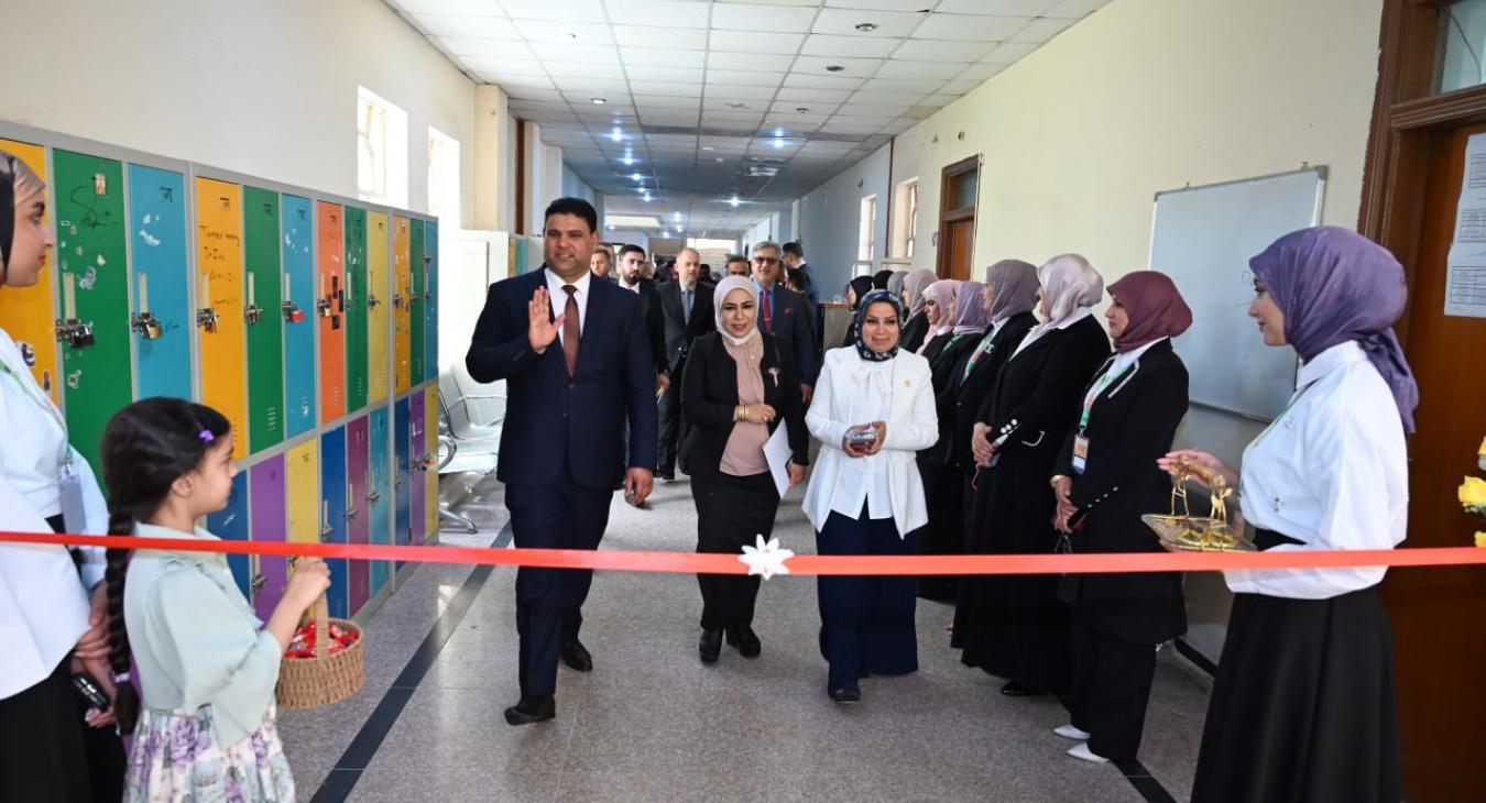The Dean of the College participates in the second international periodic conference at the University of Karbala.