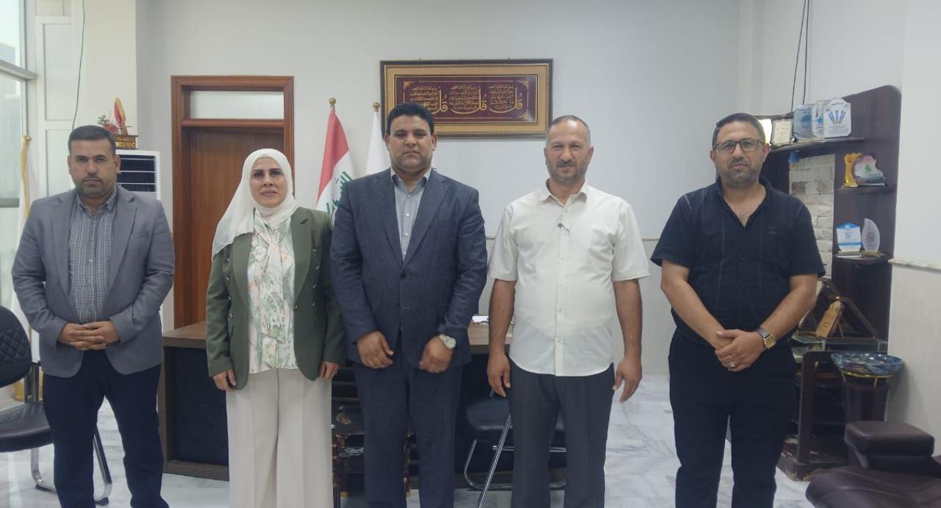 A faculty member from our college participates in a ministerial committee to evaluate the scientific and academic status of veterinary colleges in Iraq.