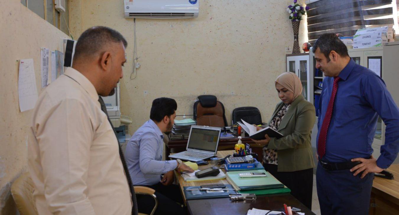 The Dean of the College conducts an inspection tour of the departments and administrative units of the College.