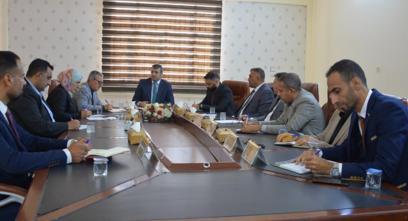 The College of Veterinary Medicine Council holds its second session for the academic year 2024-2025.