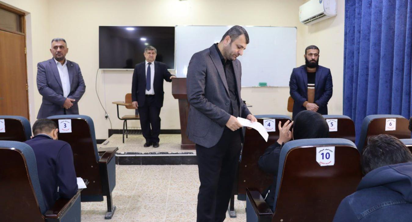 The College of Veterinary Medicine concludes the final exams for undergraduate studies for the first semester (first round) of the academic year 2024-2025.