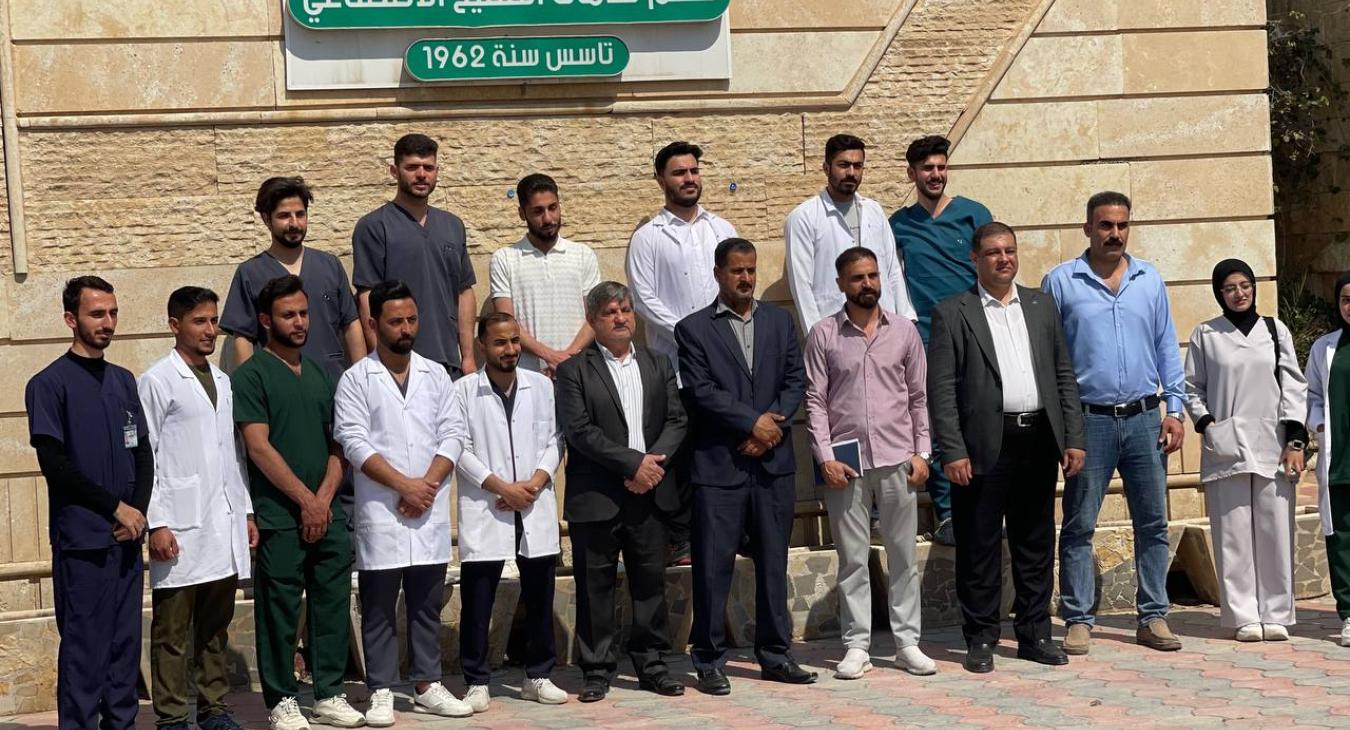 The College of Veterinary Medicine organizes a scientific visit for fifth-year students to the Artificial Insemination Department at the Ministry of Agriculture.