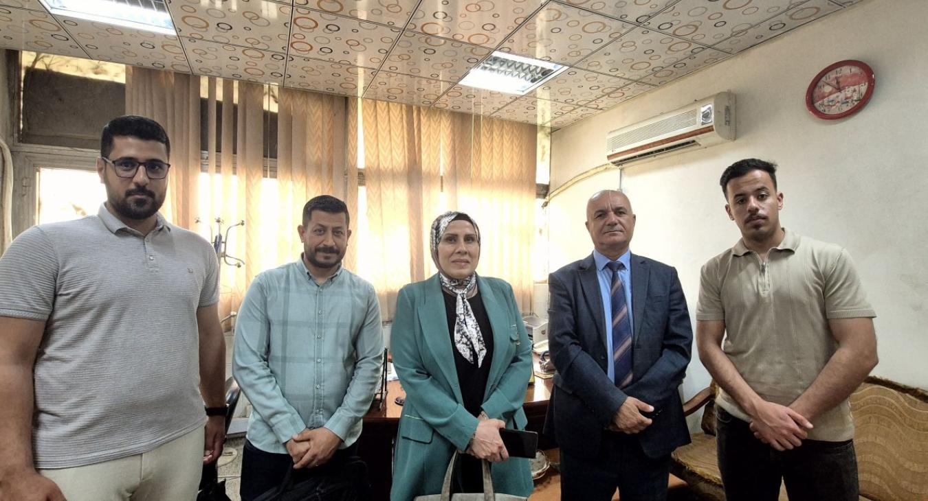 The College of Veterinary Medicine organizes a scientific visit for graduate students to the Scientific Research Authority.
