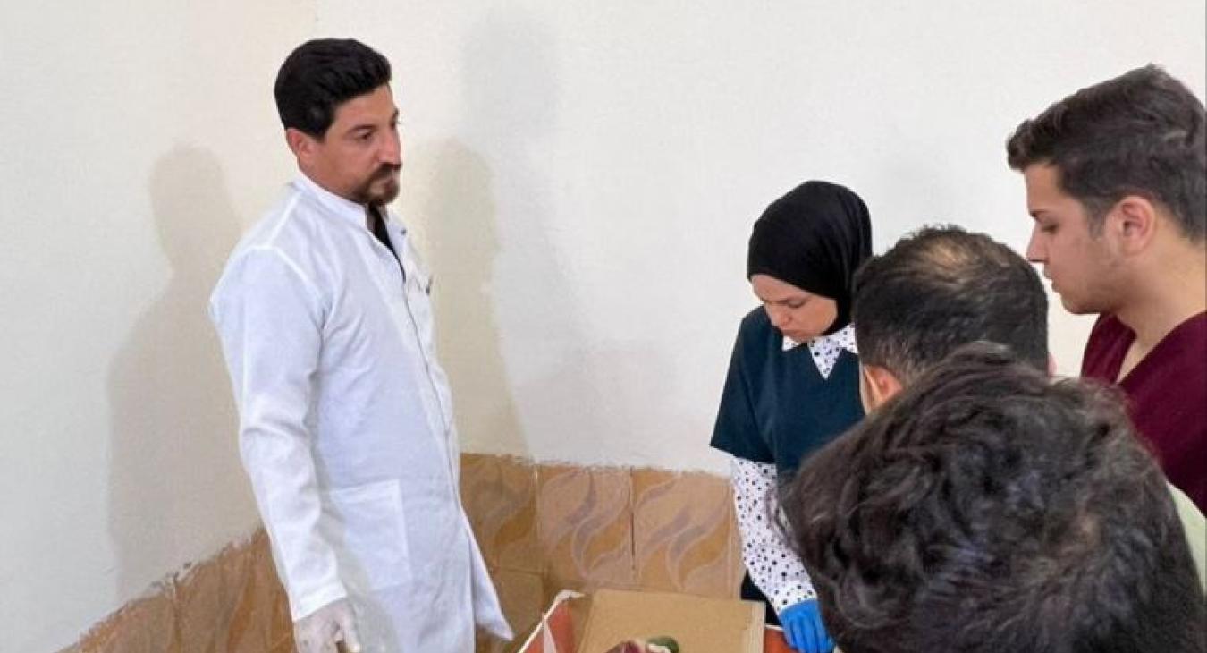 Completion of the Summer Training for Veterinary Medicine Students