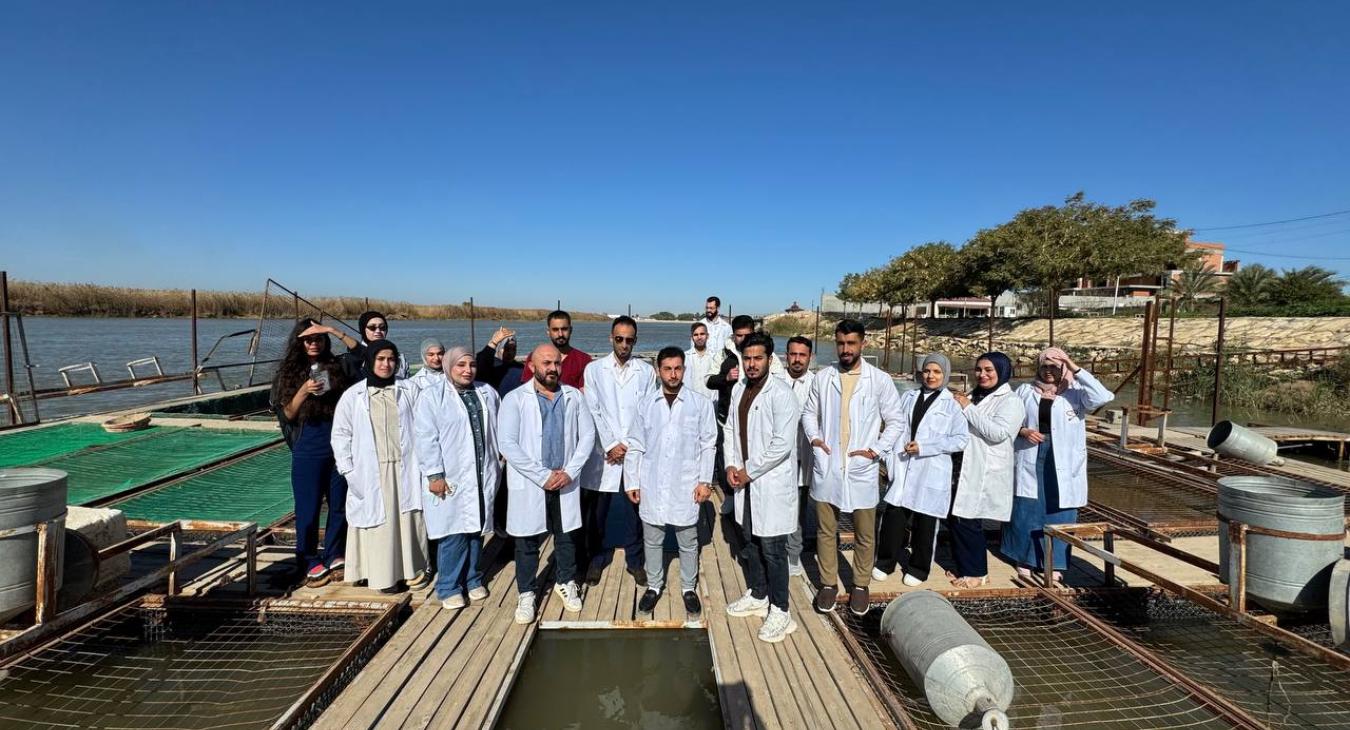 Scientific Field Visit of Fifth-Year Students to Fish Farming Ponds