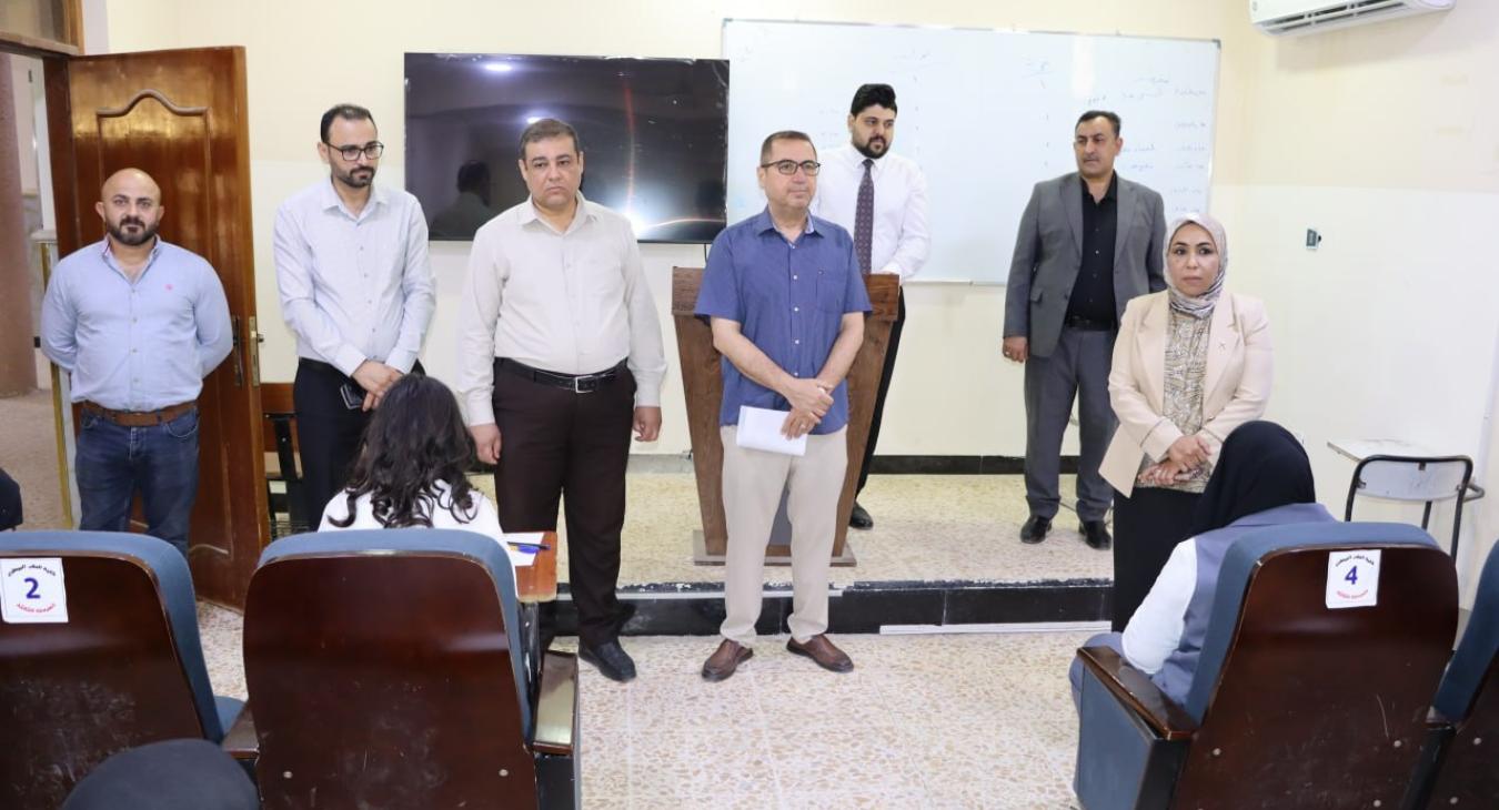 Launch of the Final Examinations for the Second Semester / First Round 